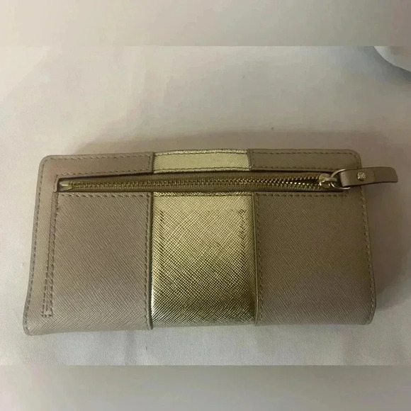 Kate Spade Wallet Tan and Gold - Picture 2 of 6